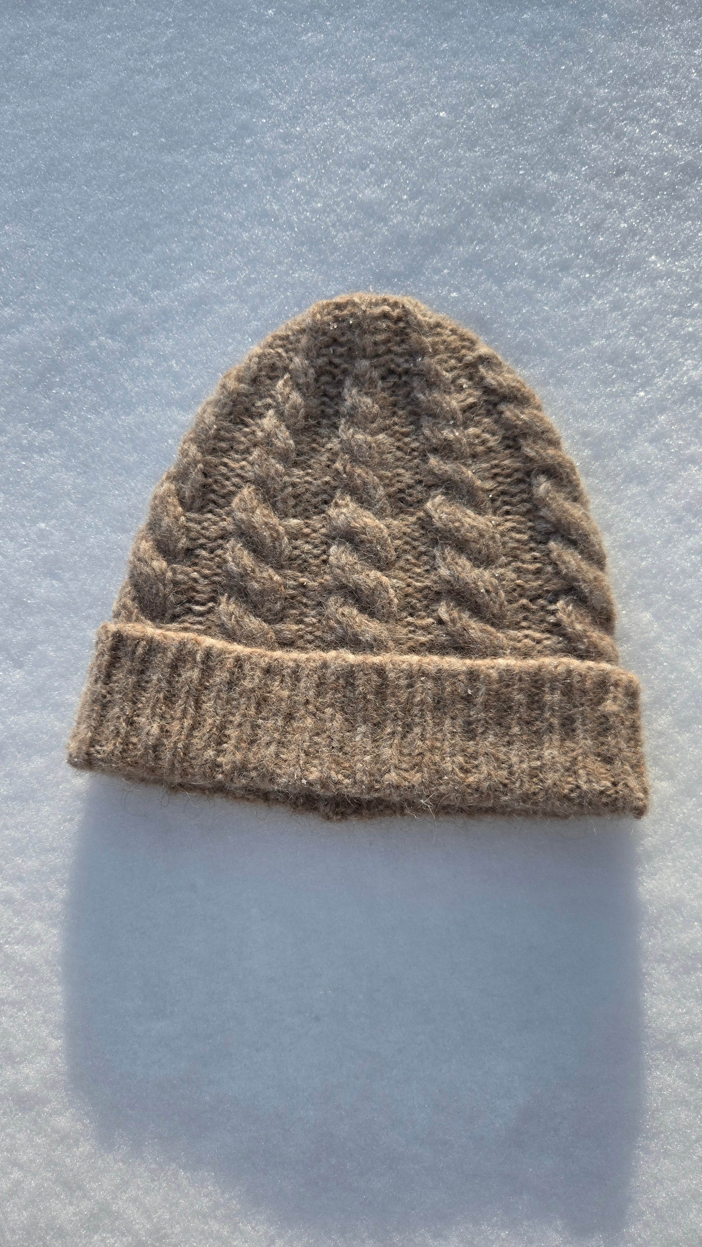 Bonnet Géode Noisette